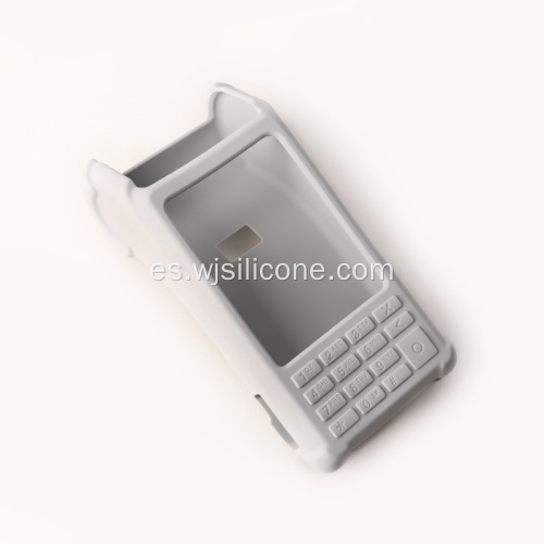 Funda terminal tipo botón de silicona para Verifone V240M